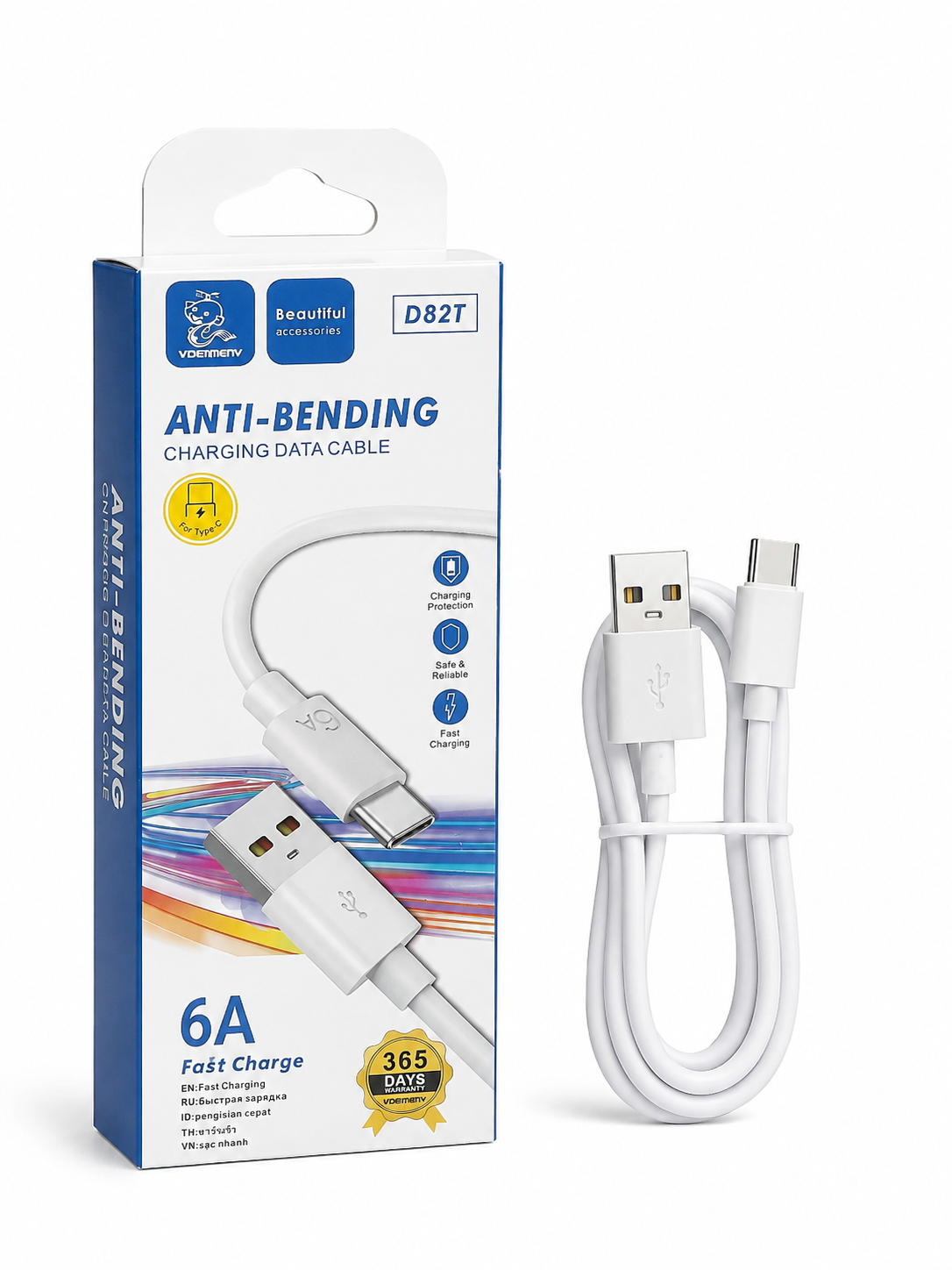 کابل USB to Tpc فست شارژ