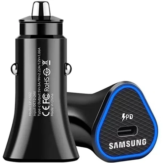 شارژر فندکی سامسونگ مدل EP-L502 ظرفیت ۲۵ وات فست شارژ