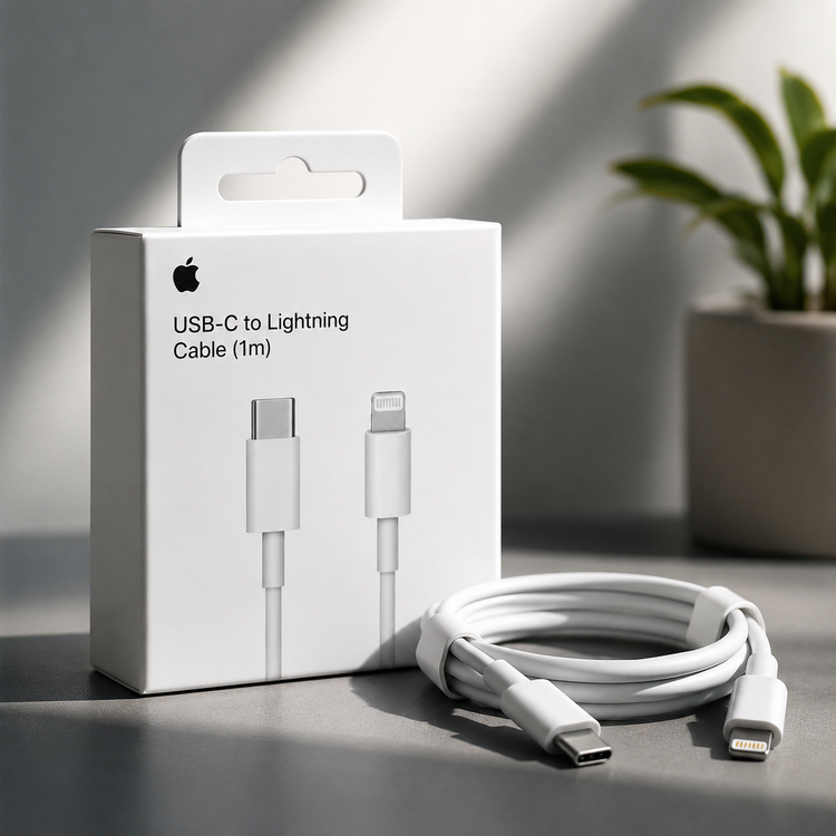 کابل تبدیل USB-C به لایتنینگ اپل
