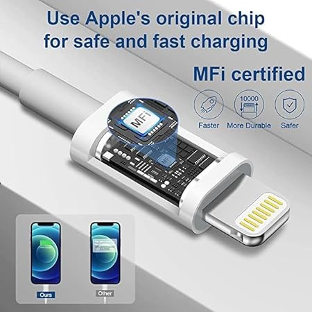 کابل شارژر USB-C به Lightning اپل ا متری (ارجینال اپل استور) MX0K2ZM/A A2249