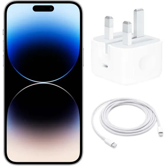 شارژر ایفون 20 وات سه پین اصل + کابل لایتنینگ پین طلایی اورجینال با گارانتی